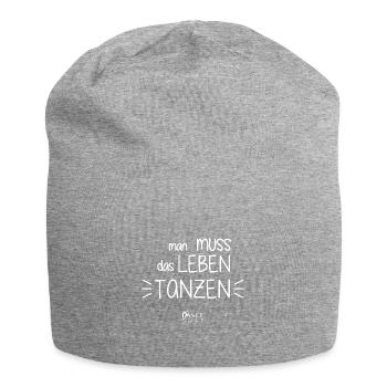 Dance und Fitness - Jersey-Beanie - Grau meliert - Vorne