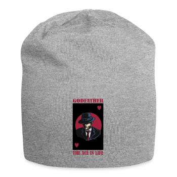 Gentlemen Godfather Godfather Sponsorship Uncle Godchild - Jersey Beanie - heather grey - Front