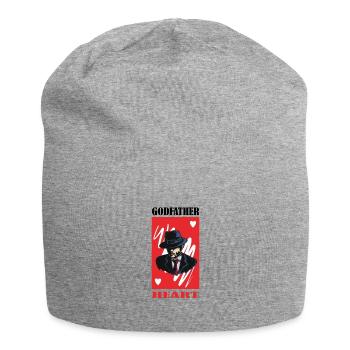 Gentlemen Godfather Godfather Sponsorship Uncle Godchild - Jersey Beanie - heather grey - Front