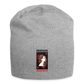 Godmother Aunt Godmother Baptismal Godchild - Jersey Beanie - heather grey - Front