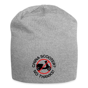 China Scooter? No Thanks! (2-colored) - Jersey Beanie - heather grey - Front