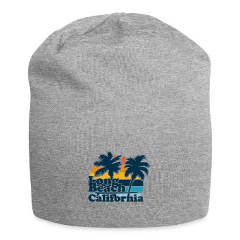 California Retro Surfer Palm Beach Vacances - Bonnet en jersey - gris chiné - Devant