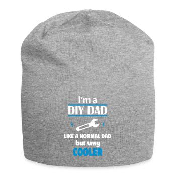 Je suis un papa bricoleur - Bonnet en jersey - gris chiné - Devant