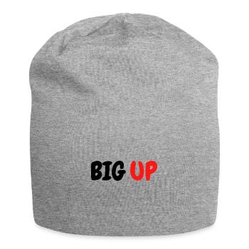 BIG UP - Jersey-Beanie - Grau meliert - Vorne