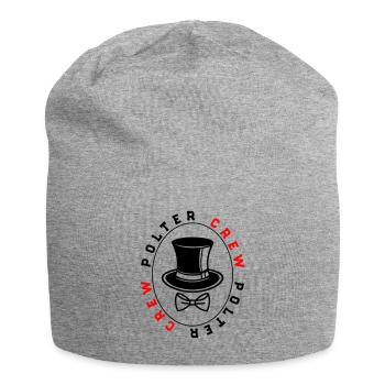 Polter Crew Verlobung Hochzeit - Jersey-Beanie - Grau meliert - Vorne