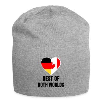 Canada Allemagne Patrie Cadeau - Bonnet en jersey - gris chiné - Devant