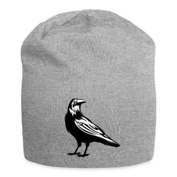 Corbeau - corbeau - Bonnet en jersey - gris chiné - Devant