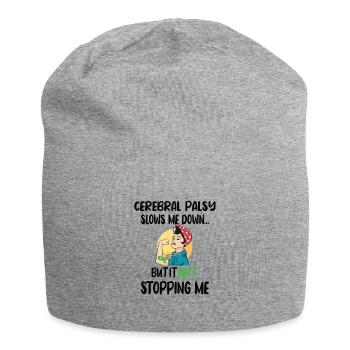 Infani rie paralysés CP Combattants Cerebralparese - Bonnet en jersey - gris chiné - Devant