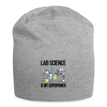 Technicien de laboratoire Technicien médical Technicien de laboratoire Tech de laboratoire - Bonnet en jersey - gris chiné - Devant