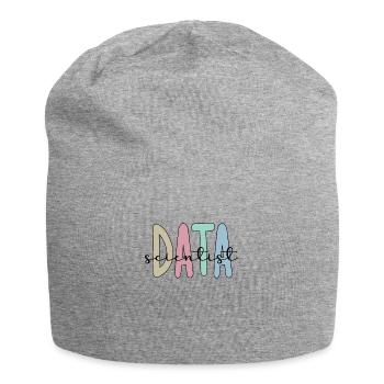 Data Scientist Geschenke Big Data Data Science - Jersey-Beanie - Grau meliert - Vorne