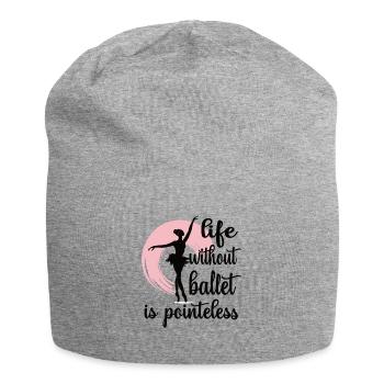 Cadeau de danseuse de ballet ballerine danseuse de ballet - Bonnet en jersey - gris chiné - Devant