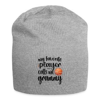 Grammy Oma Von Basketballspieler Basketball Grammy - Jersey-Beanie - Grau meliert - Vorne