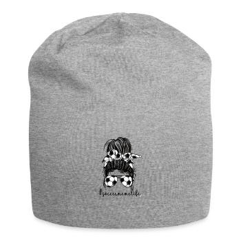Proud Soccer Meme Grandma Of Soccer Player Meme - Jersey-Beanie - Grau meliert - Vorne