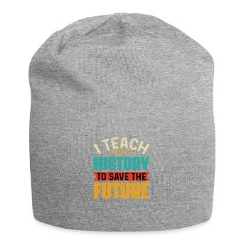 Professeur d’histoire Professeur d’histoire Held - Bonnet en jersey - gris chiné - Devant
