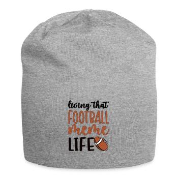 Football Meme Grandma Of Football Player Meme - Jersey-Beanie - Grau meliert - Vorne