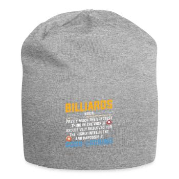 Billiards Pool Billiards Billiards Ball Billiards Cook 8Ball - Jersey Beanie - heather grey - Front