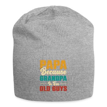 Bester Opa Der Welt - Jersey-Beanie - Grau meliert - Vorne