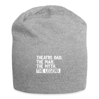 Theater Papa Schauspieler Darstellende Kunst Probe - Jersey-Beanie - Grau meliert - Vorne