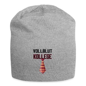Vollblut Kollege Lieblingskollege - Jersey-Beanie - Grau meliert - Vorne
