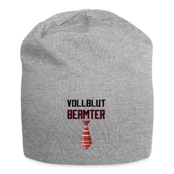 Vollblut Beamter - Jersey-Beanie - Grau meliert - Vorne