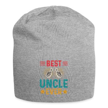Meilleur oncle Bad Influence Cadeau de famille - Bonnet en jersey - gris chiné - Devant