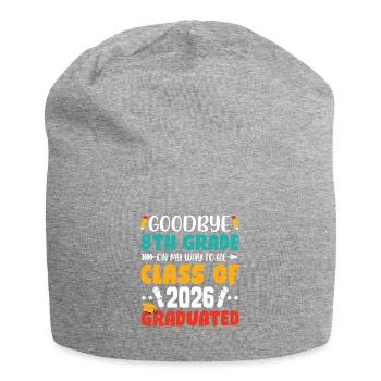 Advancement 8th grade Comprehensive school schoolchildren Pupils - Jersey Beanie - heather grey - Front