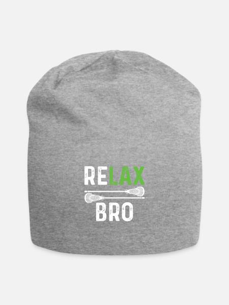 Lacrosse Spieler spielen Lacrosse Relax Lacrosse - Jersey-Beanie - Grau meliert