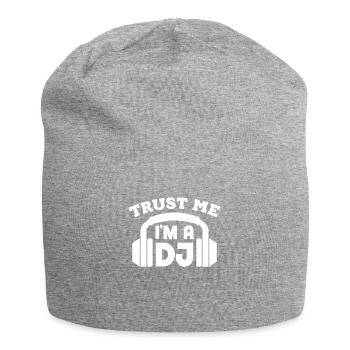Synthesizer Dj Instrument Spruch - Jersey-Beanie - Grau meliert - Vorne