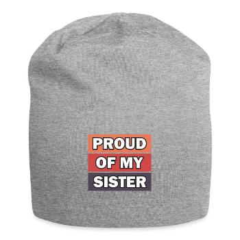 Pride Frère Soeur Jumeaux Frères et sœurs - Bonnet en jersey - gris chiné - Devant