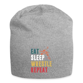 Lutte Lutte Cadeau de lutteur lutteur - Bonnet en jersey - gris chiné - Devant