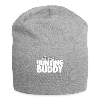 Hunter Papa Son Father Hunting Hunting - Jersey Beanie - heather grey - Front