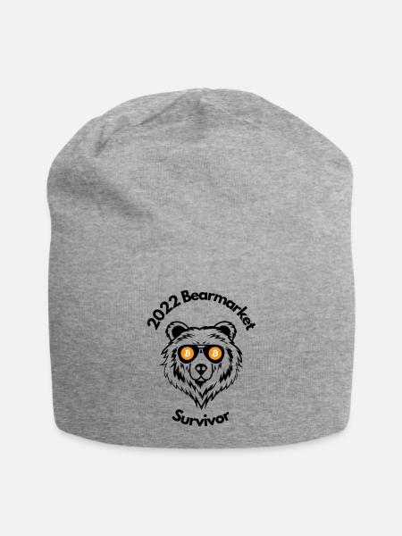 2022 Bearmarket Survivor - Jersey-Beanie - Grau meliert