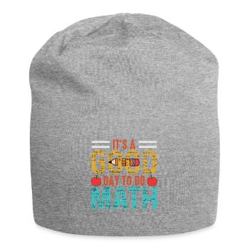 Mathelehrer Mathematische Formel Geometrie Lehrer - Jersey-Beanie - Grau meliert - Vorne