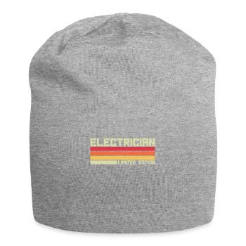 Electrician Electrical Engineering Insulating Pliers Electronics - Jersey Beanie - heather grey - Front