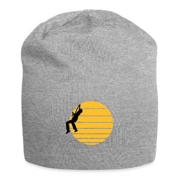 Kletterer - Jersey-Beanie - Grau meliert - Vorne