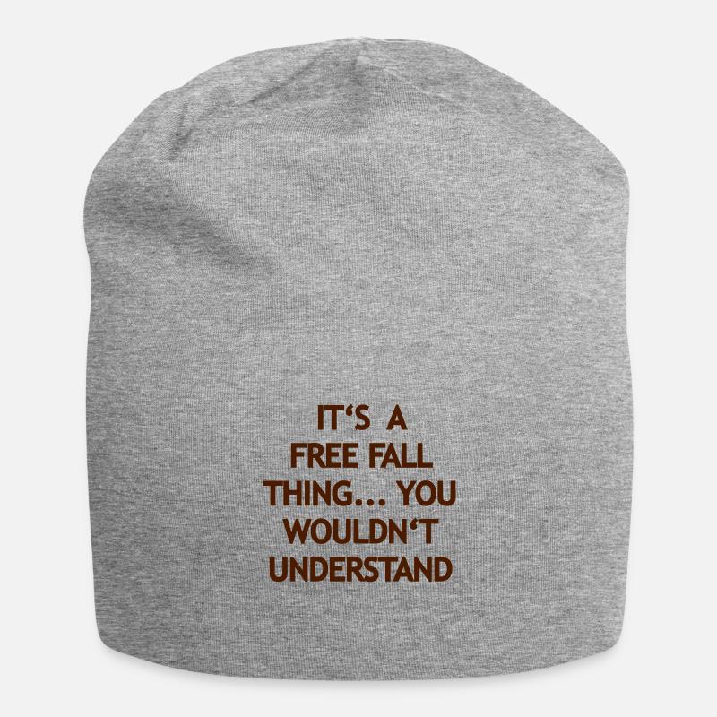 Freefall Thing - Jersey Beanie - heather grey