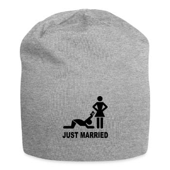 poison - Jersey Beanie - heather grey - Front