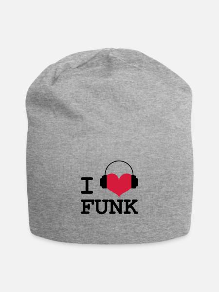 I Love Funk ! - Bonnet en jersey - gris chiné