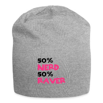 Nerd Raver - Bonnet en jersey - gris chiné - Devant
