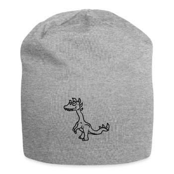 Dangereuses Raptor carnivore Dino - Bonnet en jersey - gris chiné - Devant