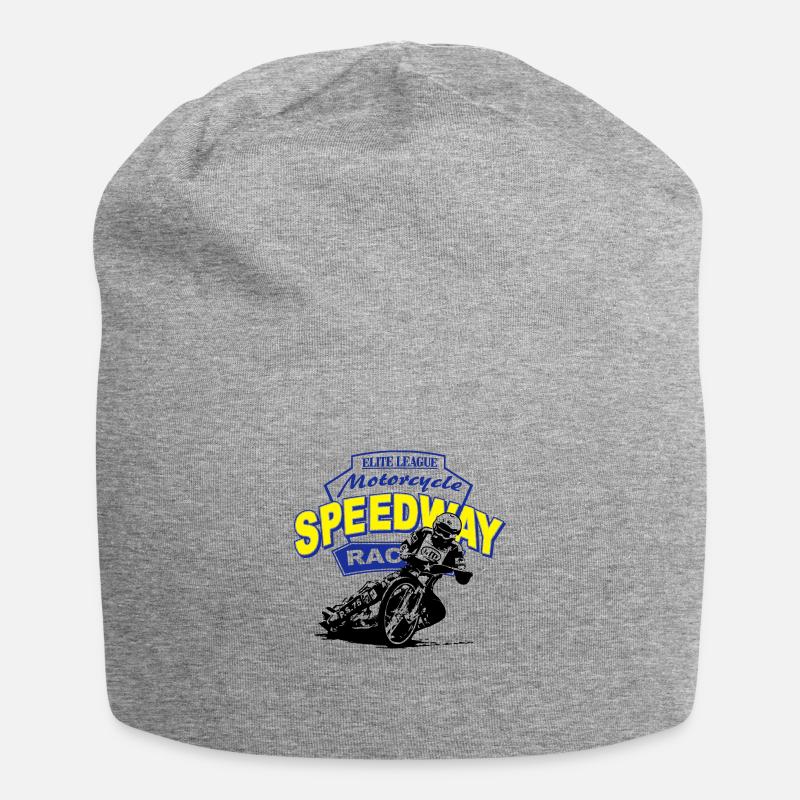 Motorcycle Speedway Racing - Jersey-Beanie - Grau meliert