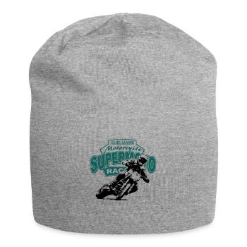 Supermoto Racing - Jersey-Beanie - Grau meliert - Vorne