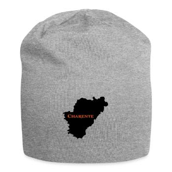 charente - Bonnet en jersey - gris chiné - Devant