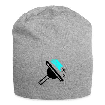 Nettoyeur de vitres - Bonnet en jersey - gris chiné - Devant