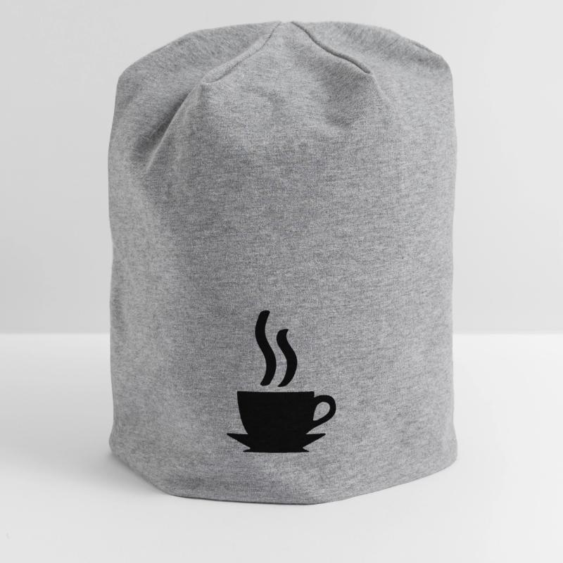Kaffe oder Tee Jersey-Beanie
