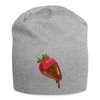 schokolade suessigkeiten candy chocolate118 - Jersey-Beanie - Grau meliert - Vorne