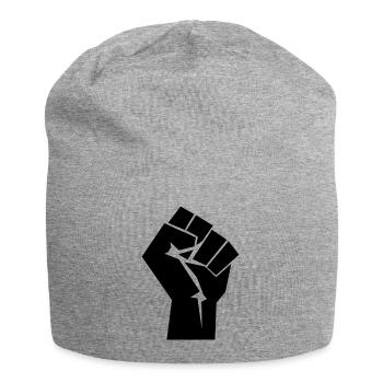 Kommunismus Faust - Jersey-Beanie - Grau meliert - Vorne