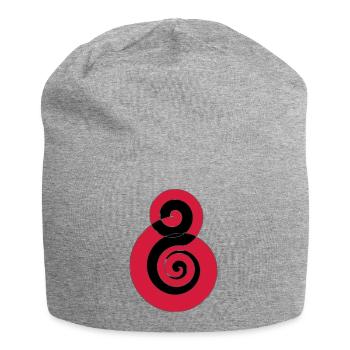 Spiral Black Soulfly - Jersey Beanie - heather grey - Front