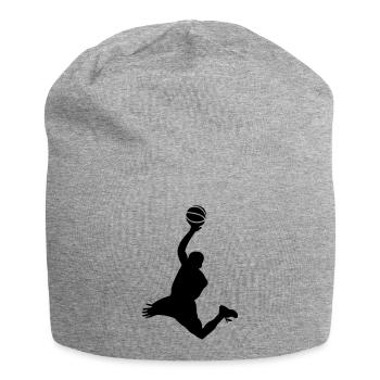 Basketball #3 - Jersey Beanie - heather grey - Front