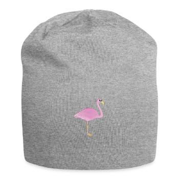 flamingo - Bonnet en jersey - gris chiné - Devant